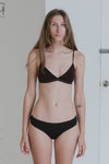 BASERANGE Mississippi bra narrow edge series collection bamboo fiber bamboo cotton soft underwear France BAS-BRMI-BL-000-FOVEA 24 new upgrade